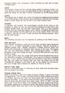 The Dungeon Master Editor (United Kingdom, Amiga) - Amiga Manual Page 003