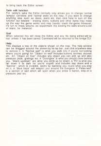 The Dungeon Master Editor (United Kingdom, Amiga) - Amiga Manual Page 004
