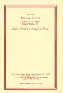 The Dungeon Master Editor (United Kingdom, Amiga) - Atari ST Manual Page 024