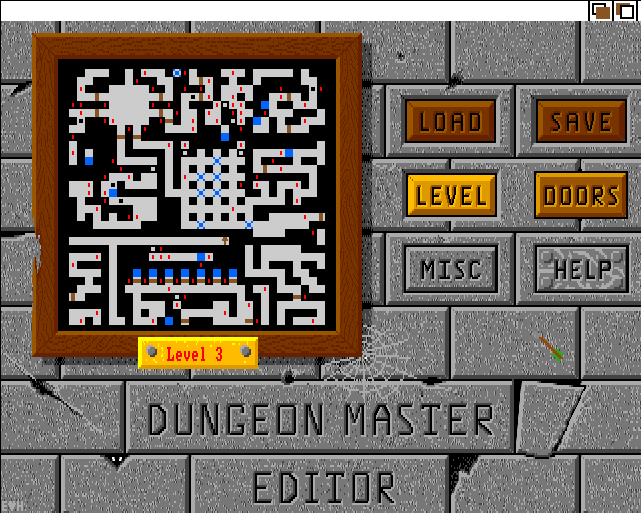 The Dungeon Master Editor (United Kingdom, Amiga)