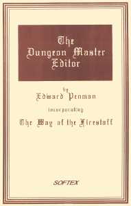 The Dungeon Master Editor (United Kingdom, Atari ST) - Manual Page 001