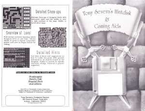 Tony Severa's Hintdisk And Gaming Aids - Chaos Strikes Back (Atari ST) - Generic Foldout Front Back Tony Severa's Hintdisk And Gaming Aids - Chaos Strikes Back (Atari ST) - Generic Foldout Front Back