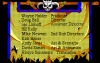 Chaos Strikes Back for PC-9801 Screenshot - Credits (8-bit)