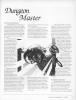 Dungeon Master for Amiga Review published in American magazine 'Amazing Computing', Vol. 4 No. 7, July 1989, Page 47